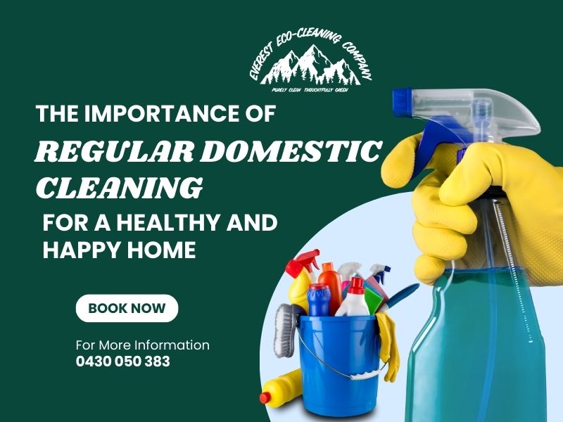 The Importance of Regular Home Cleaning for Healthy and Happy Home